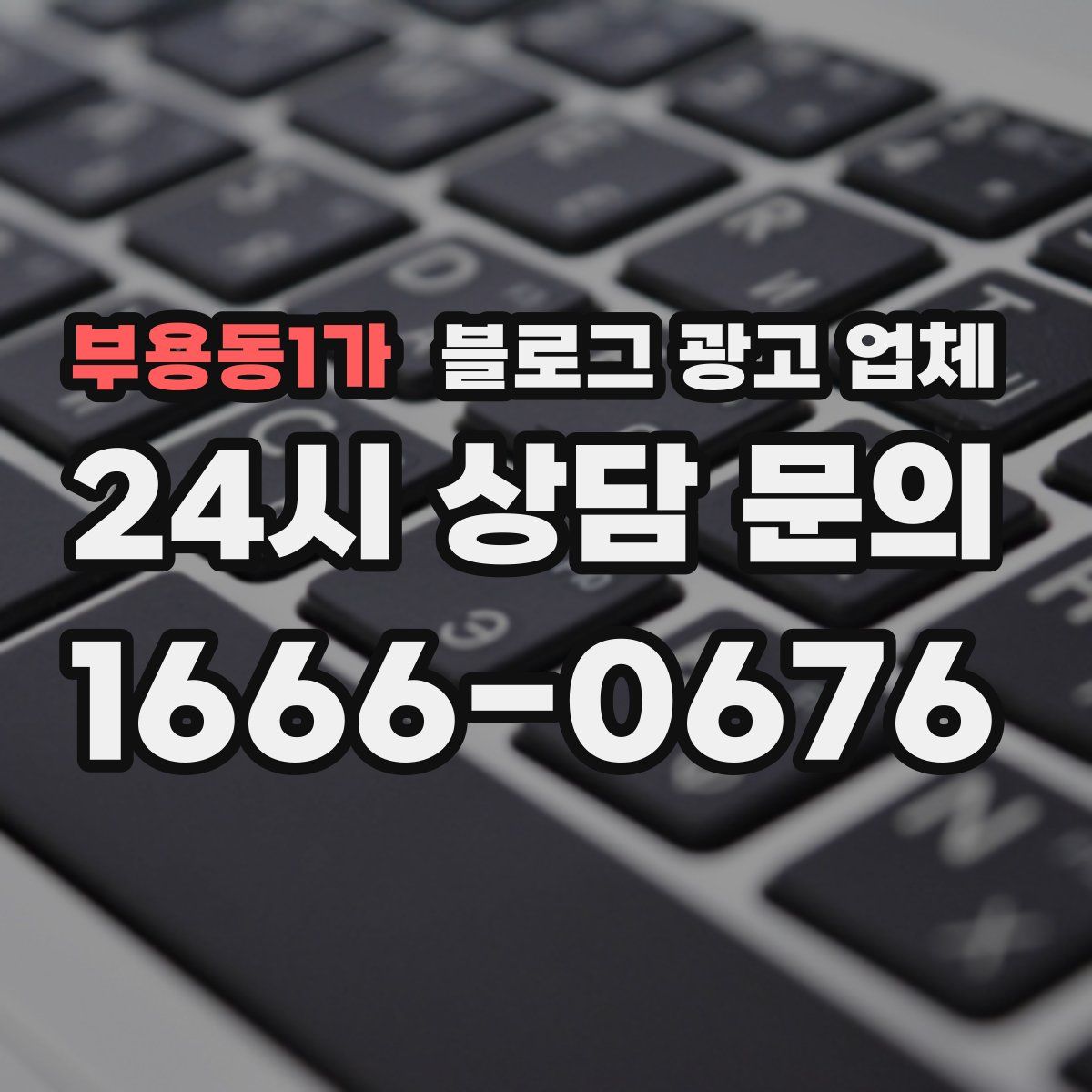 부용동1가 블로그 광고 업체