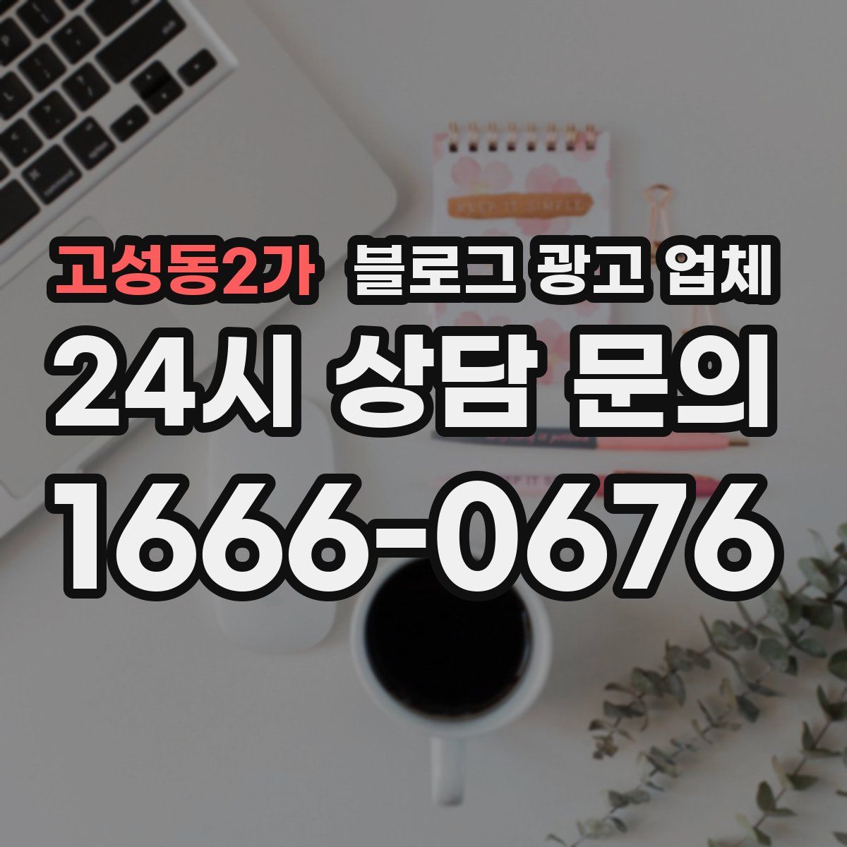 고성동2가 블로그 광고 업체