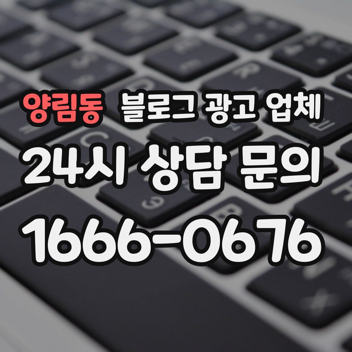양림동 블로그 광고 업체