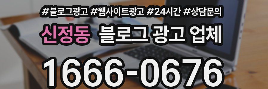 신정동 블로그 광고 업체