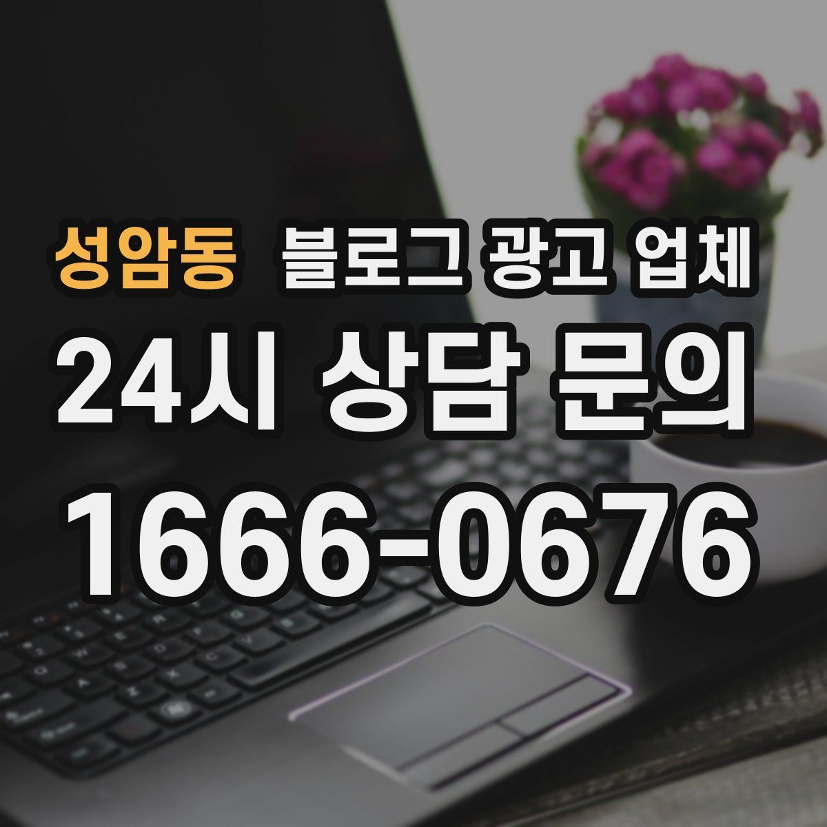 성암동 블로그 광고 업체