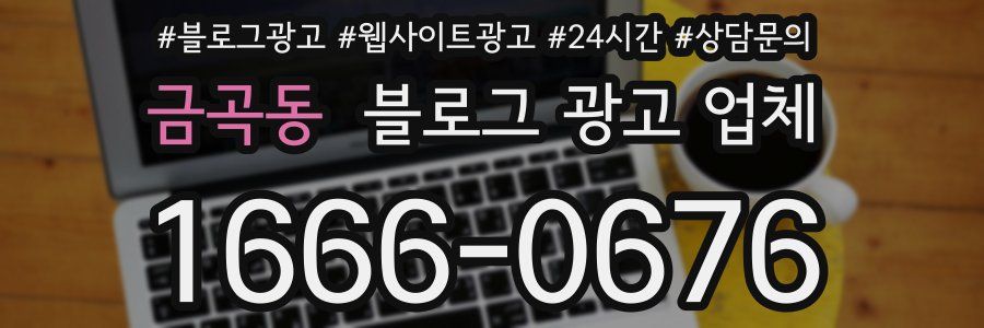 금곡동 블로그 광고 업체