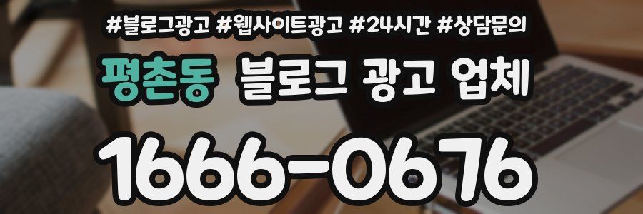 평촌동 블로그 광고 업체