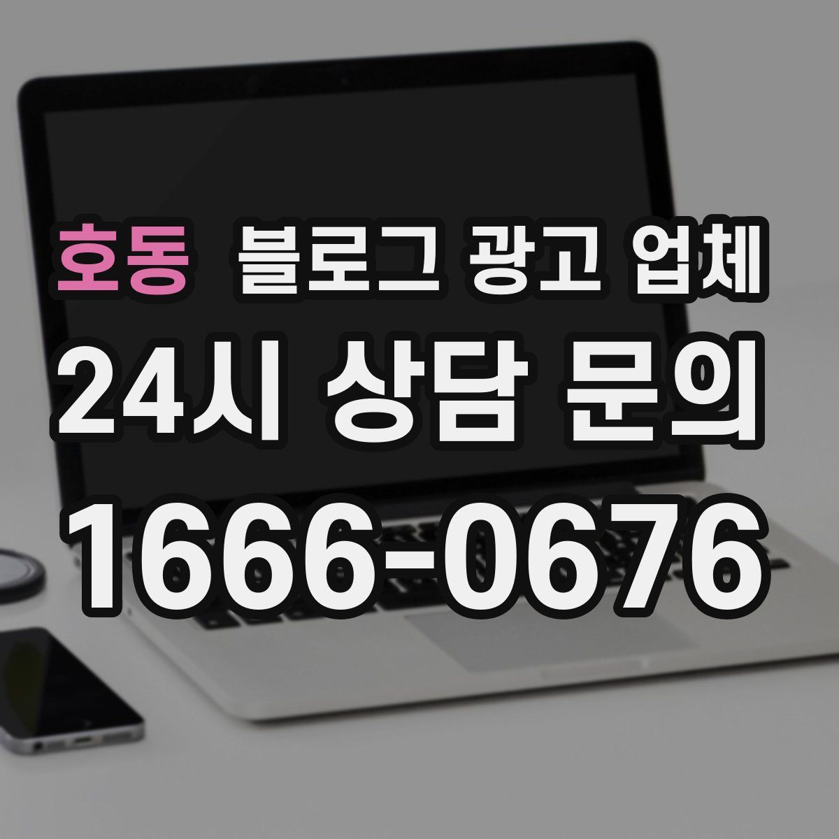 호동 블로그 광고 업체