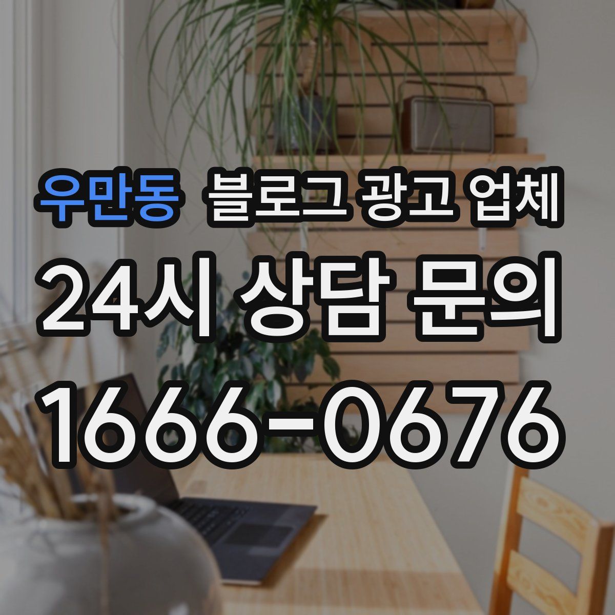 우만동 블로그 광고 업체