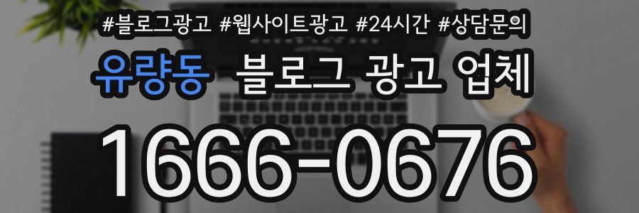 유량동 블로그 광고 업체