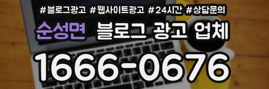 순성면 블로그 광고 업체