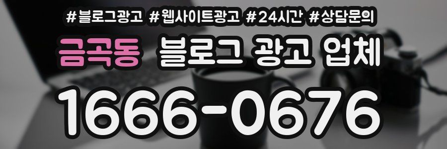 금곡동 블로그 광고 업체