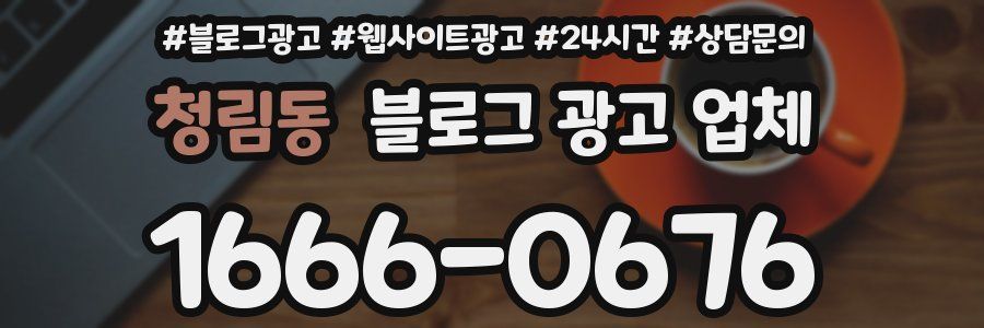 청림동 블로그 광고 업체
