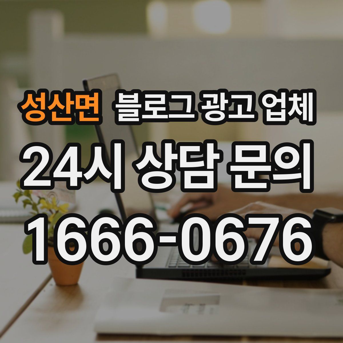 성산면 블로그 광고 업체