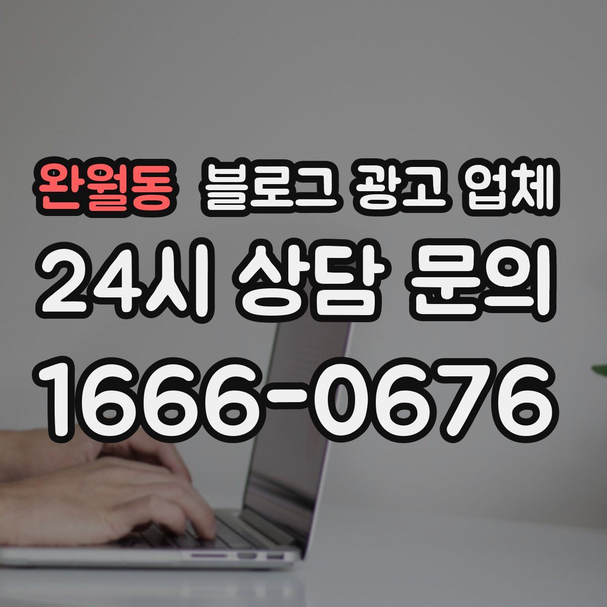 완월동 블로그 광고 업체