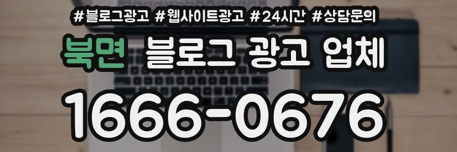 북면 블로그 광고 업체