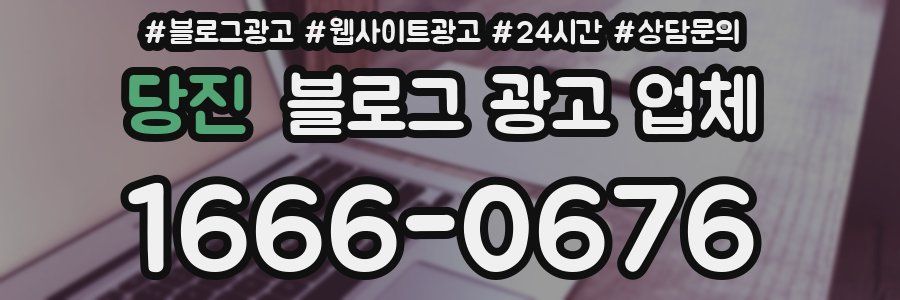 당진 블로그 광고 업체