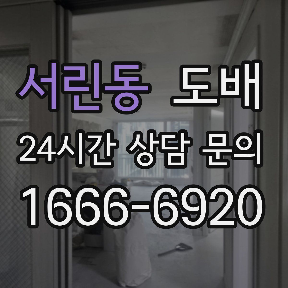 서린동 도배