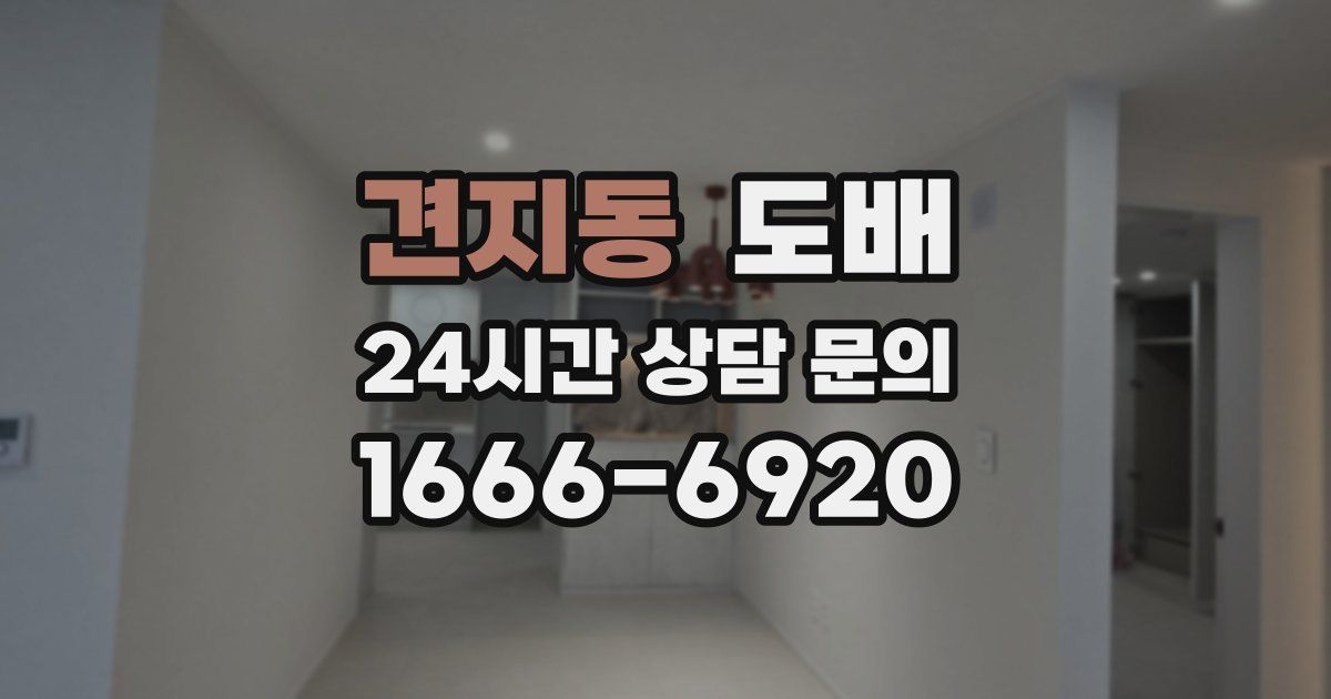 견지동 도배