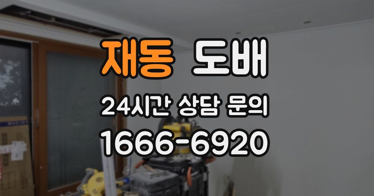 재동 도배