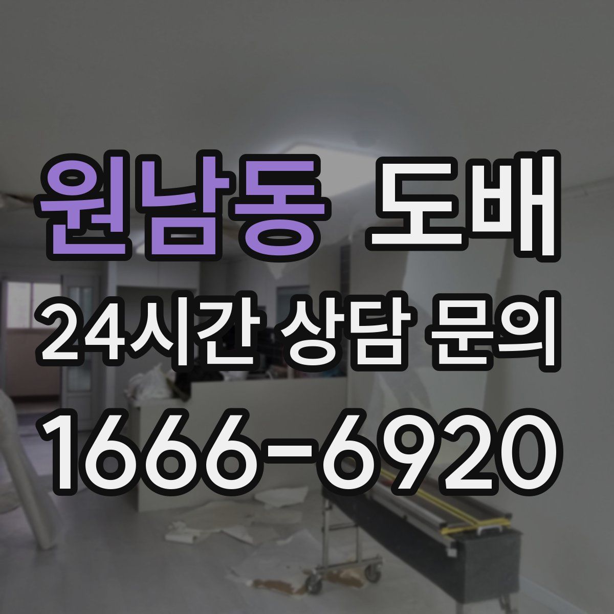 원남동 도배