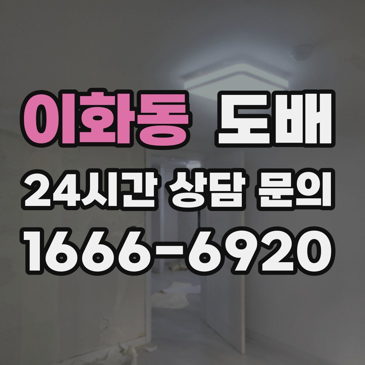 이화동 도배