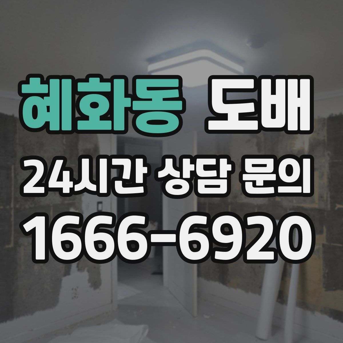 혜화동 도배