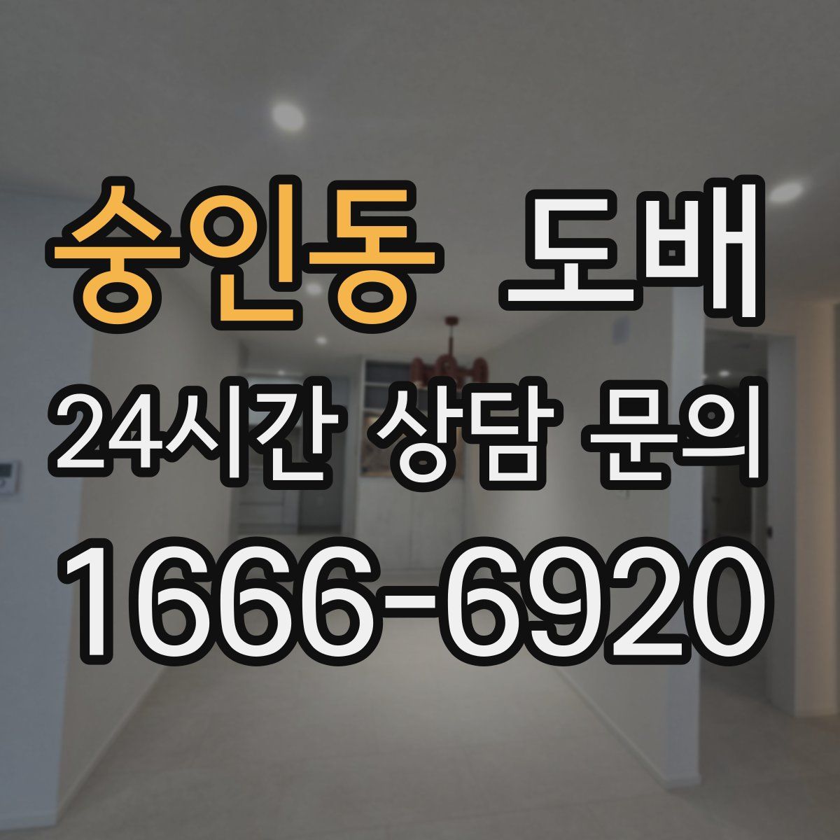 숭인동 도배