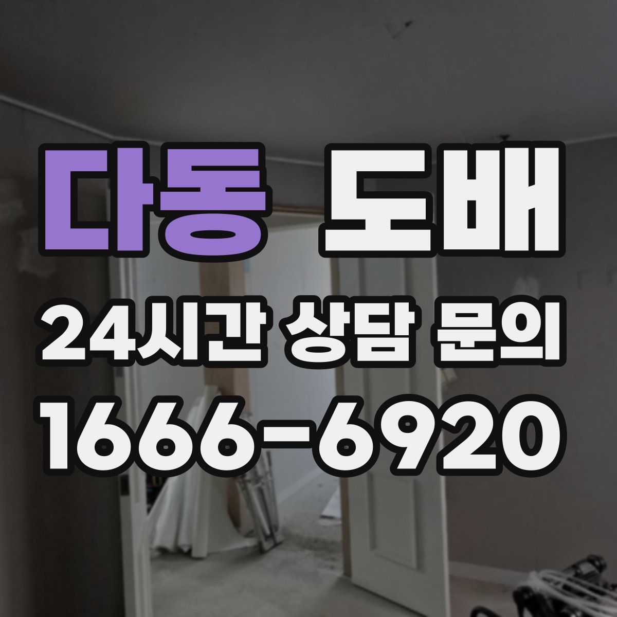 다동 도배