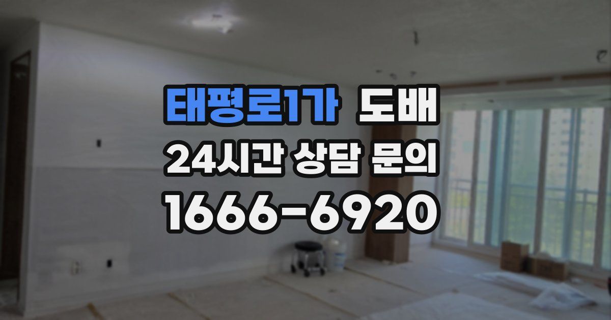 태평로1가 도배