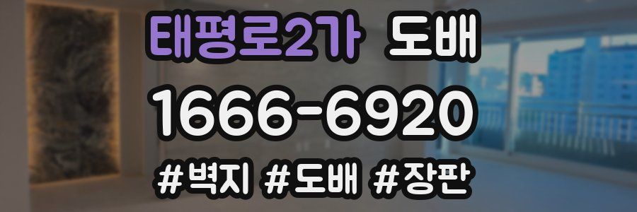 태평로2가 도배