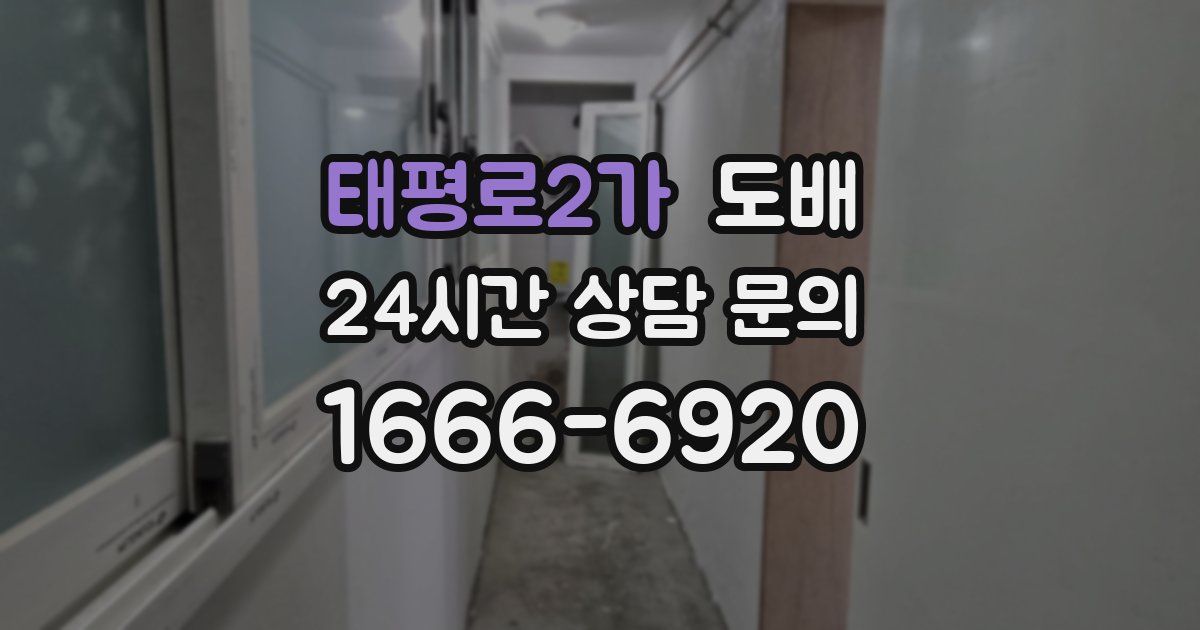 태평로2가 도배