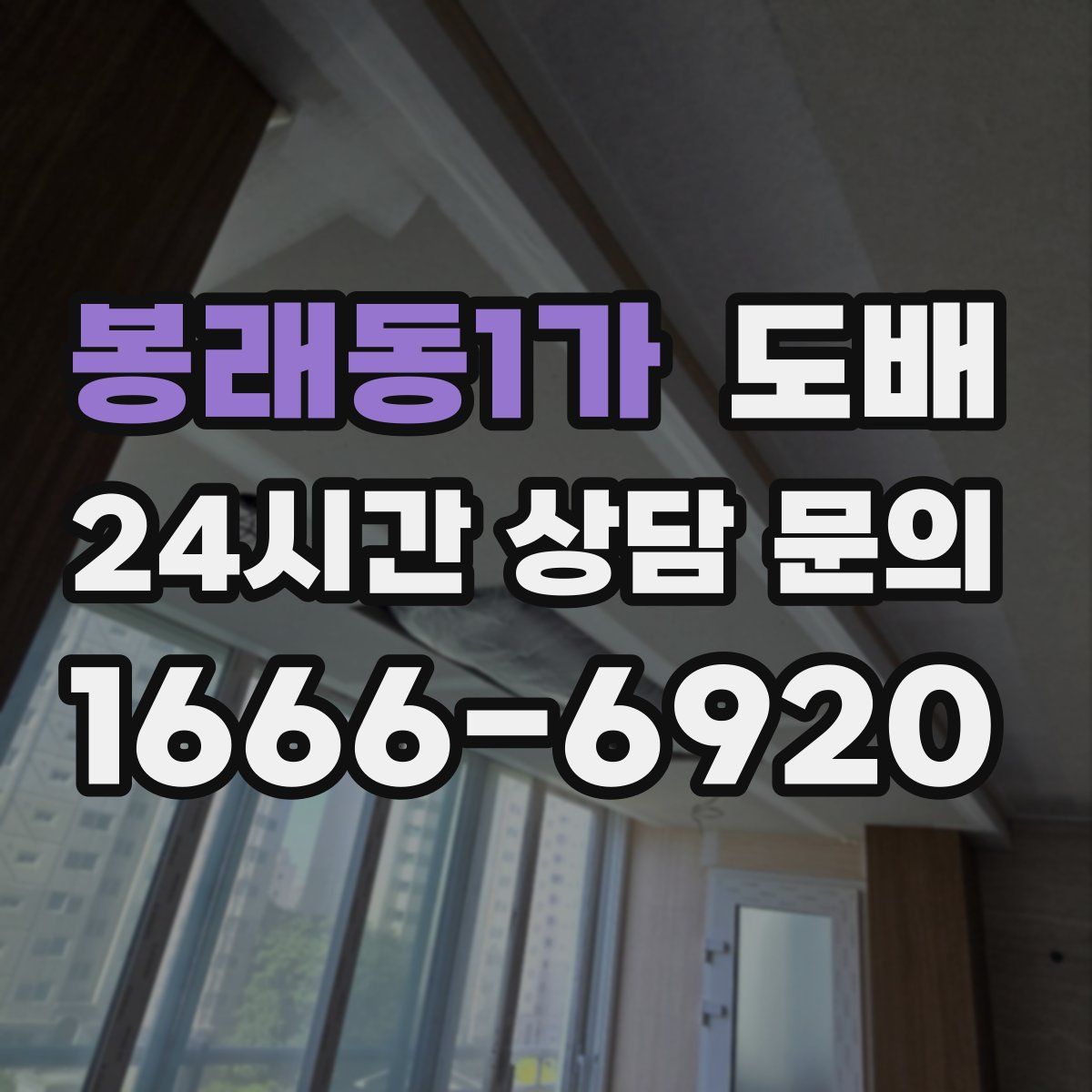 봉래동1가 도배