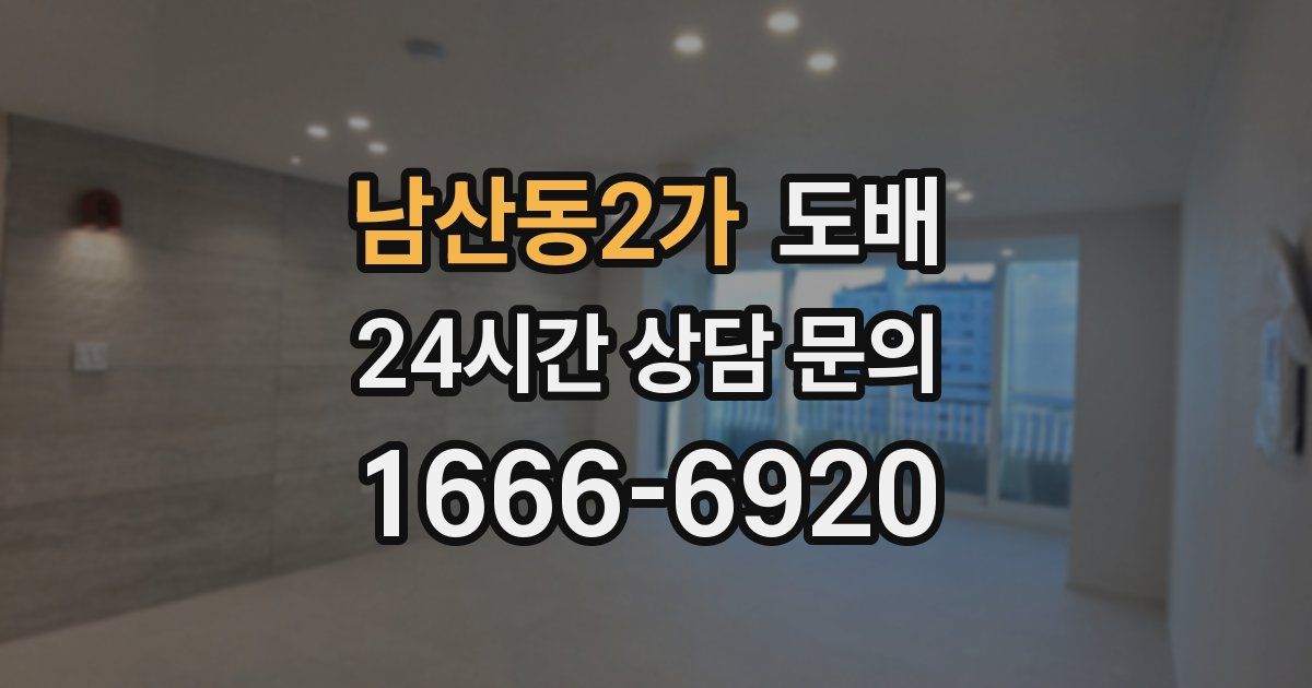 남산동2가 도배