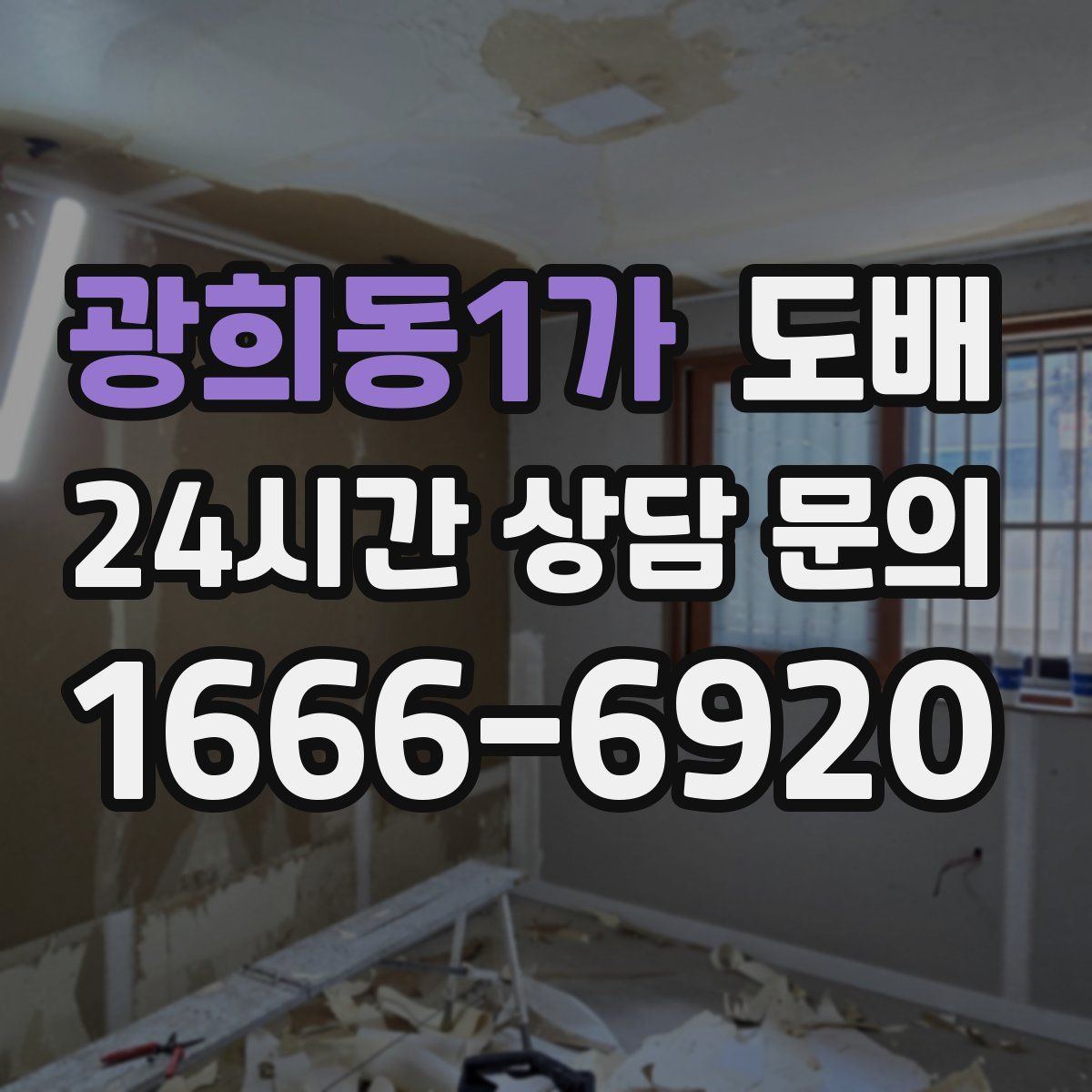 광희동1가 도배