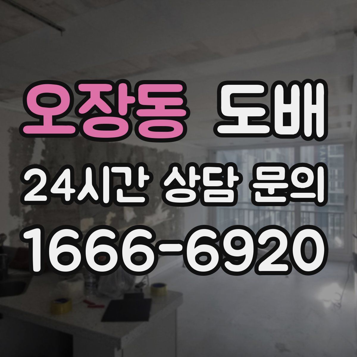 오장동 도배