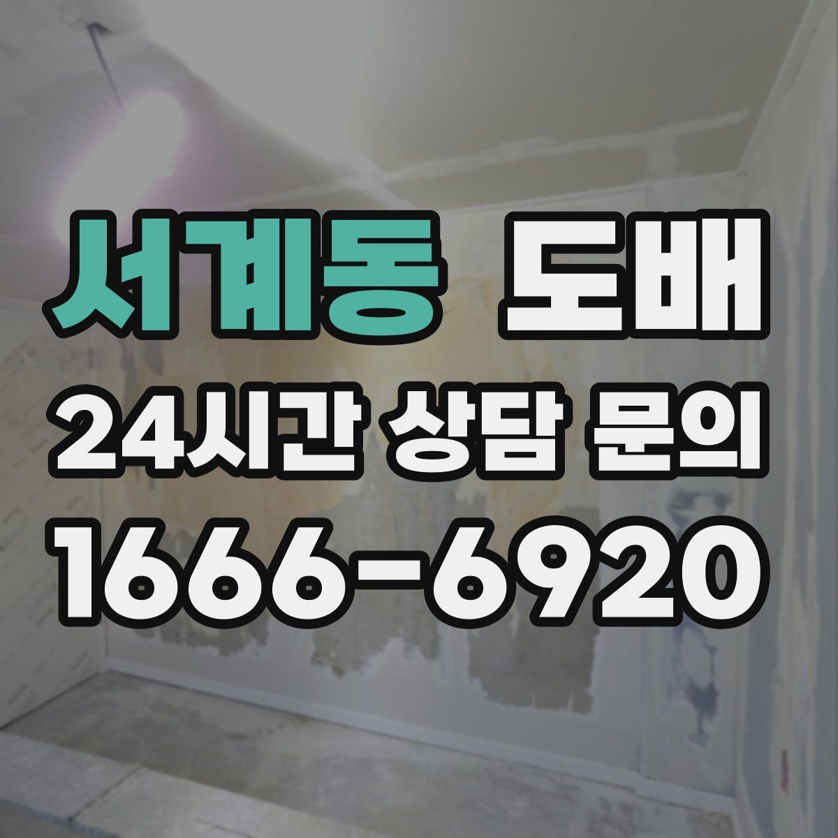 서계동 도배
