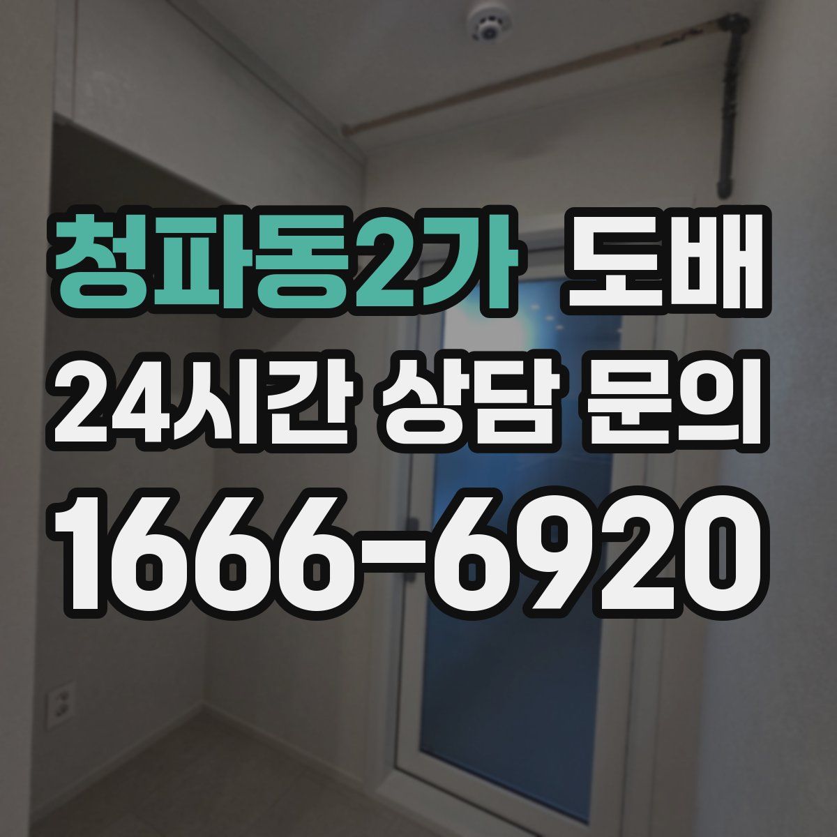 청파동2가 도배
