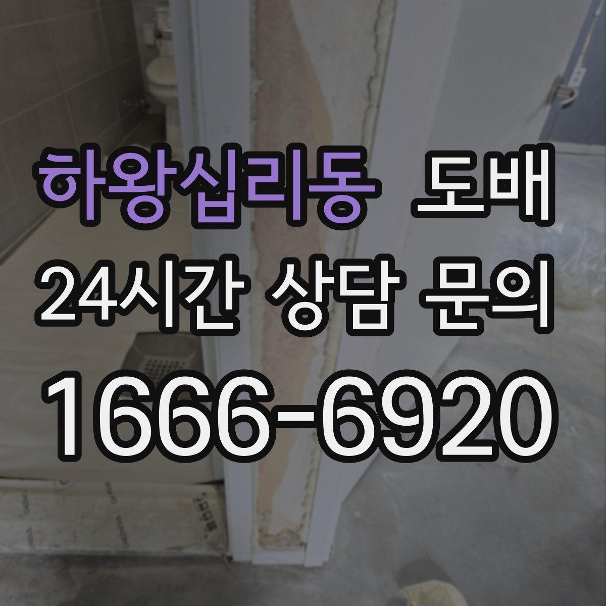 하왕십리동 도배