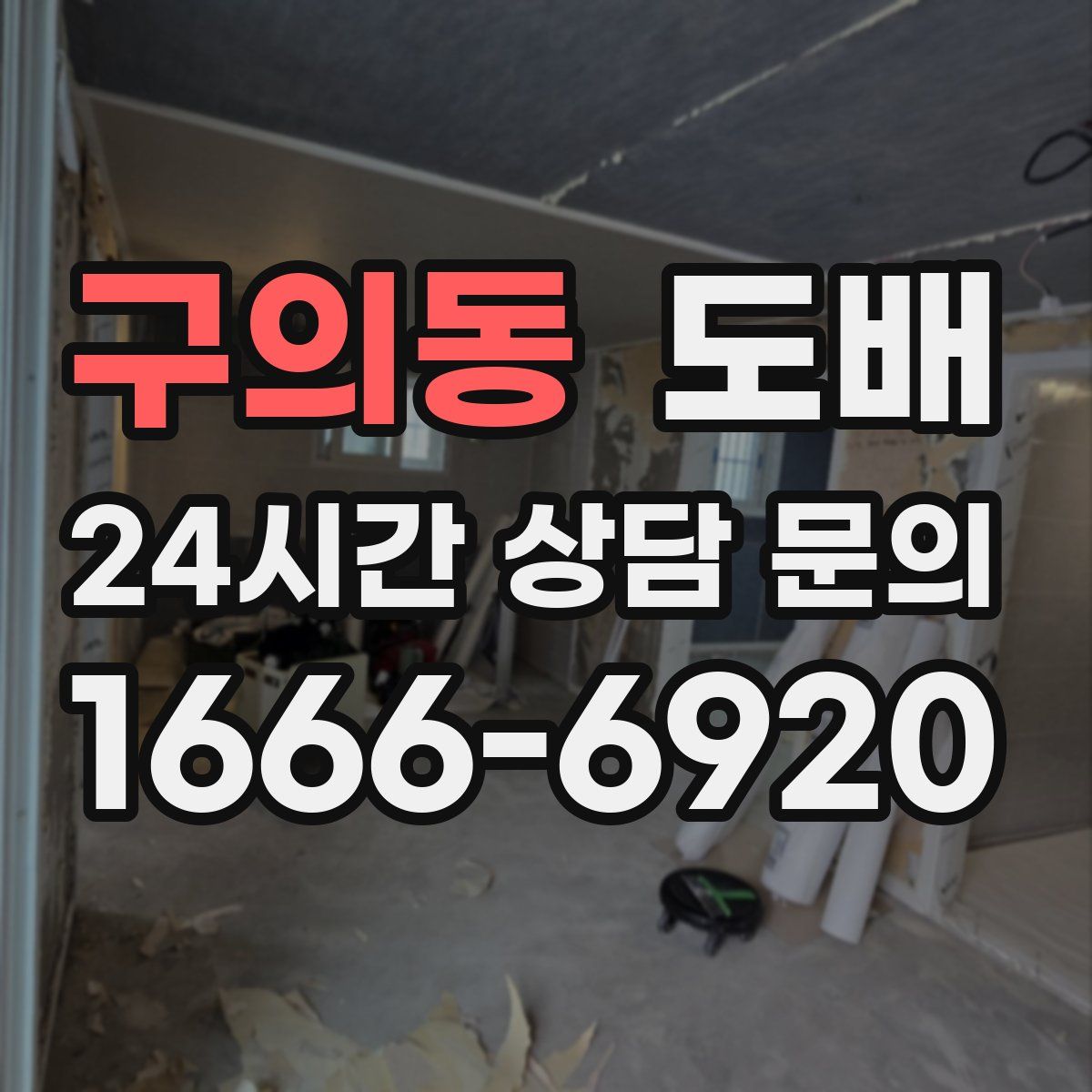 구의동 도배