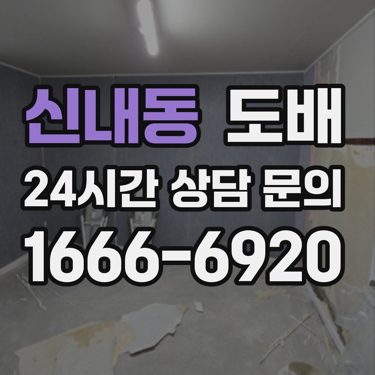 신내동 도배