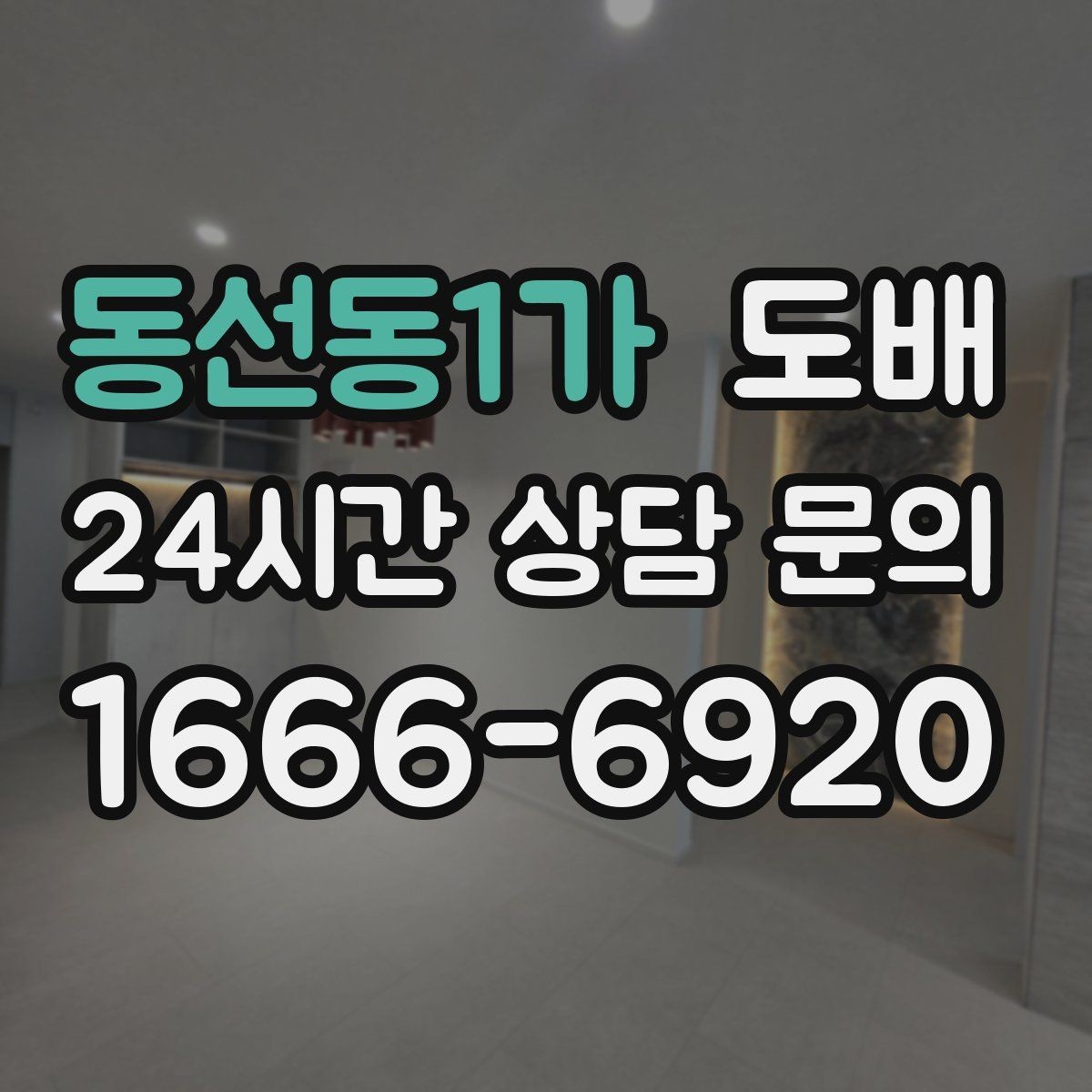 동선동1가 도배 업체 선택 전 비교해야 할 기준