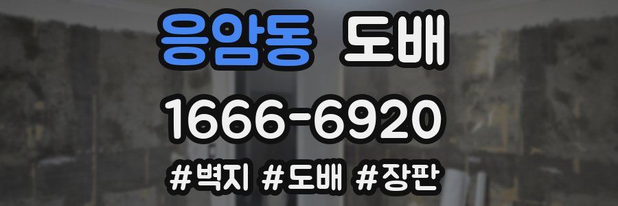응암동 도배