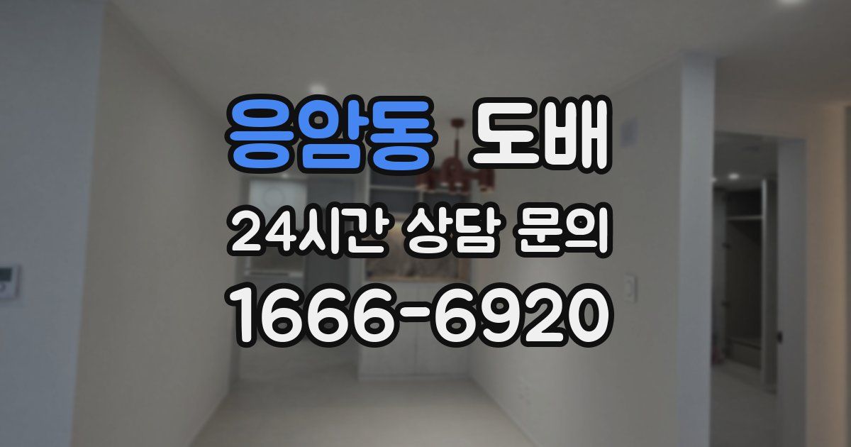 응암동 도배