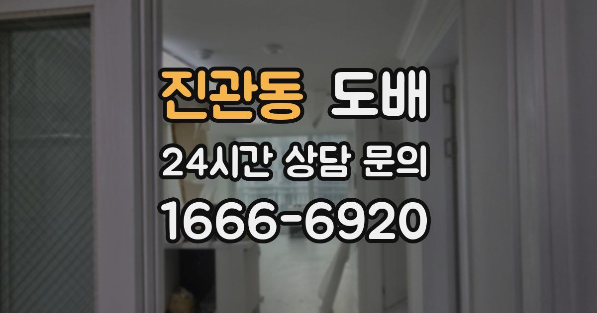 진관동 도배