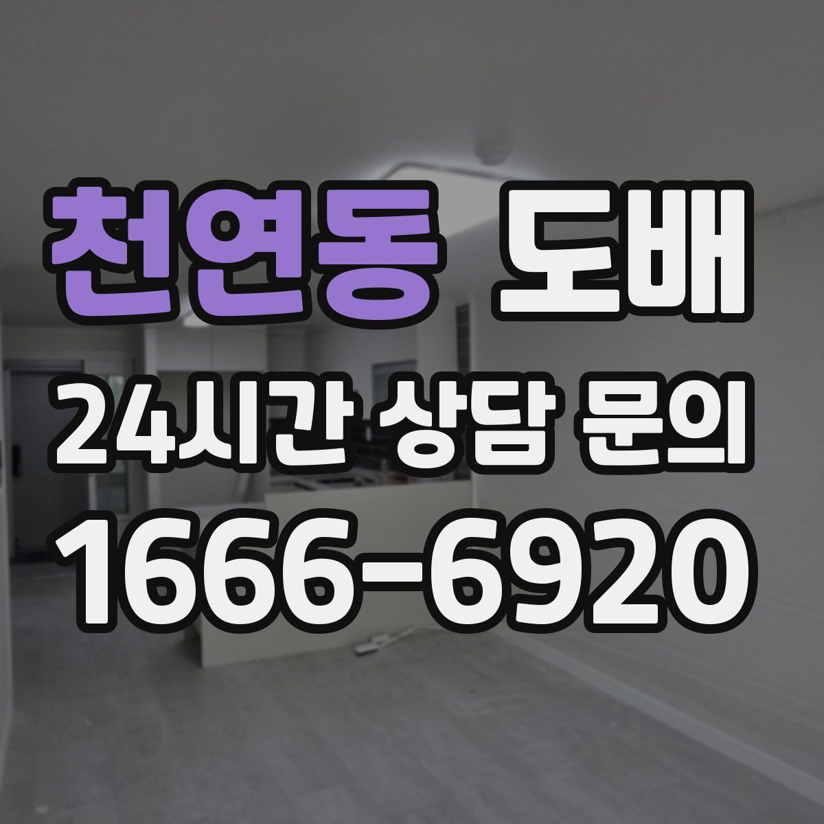 천연동 도배