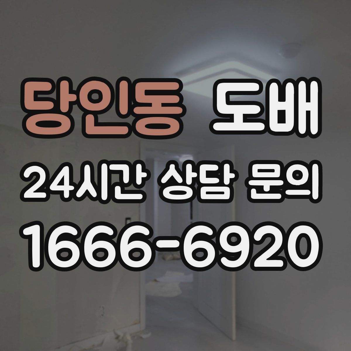 당인동 도배