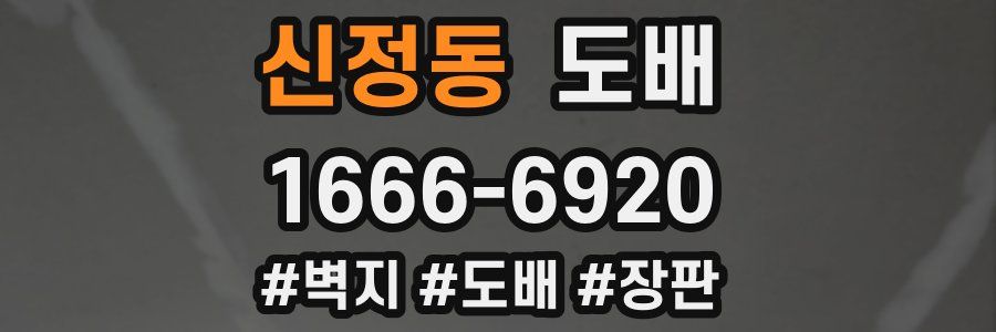 신정동 도배