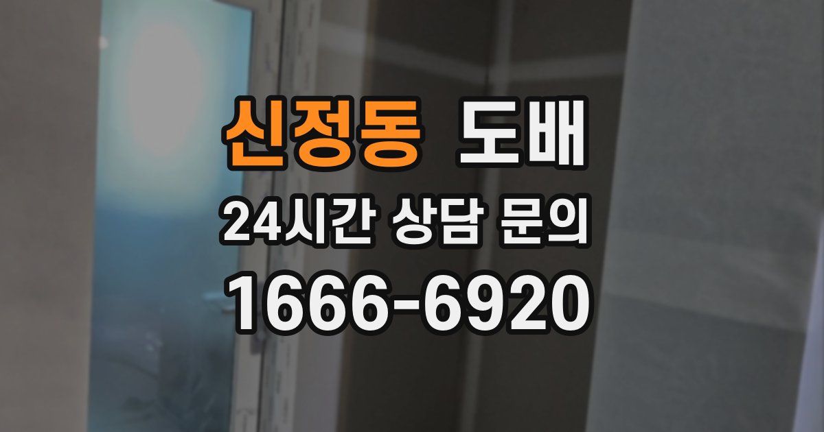 신정동 도배