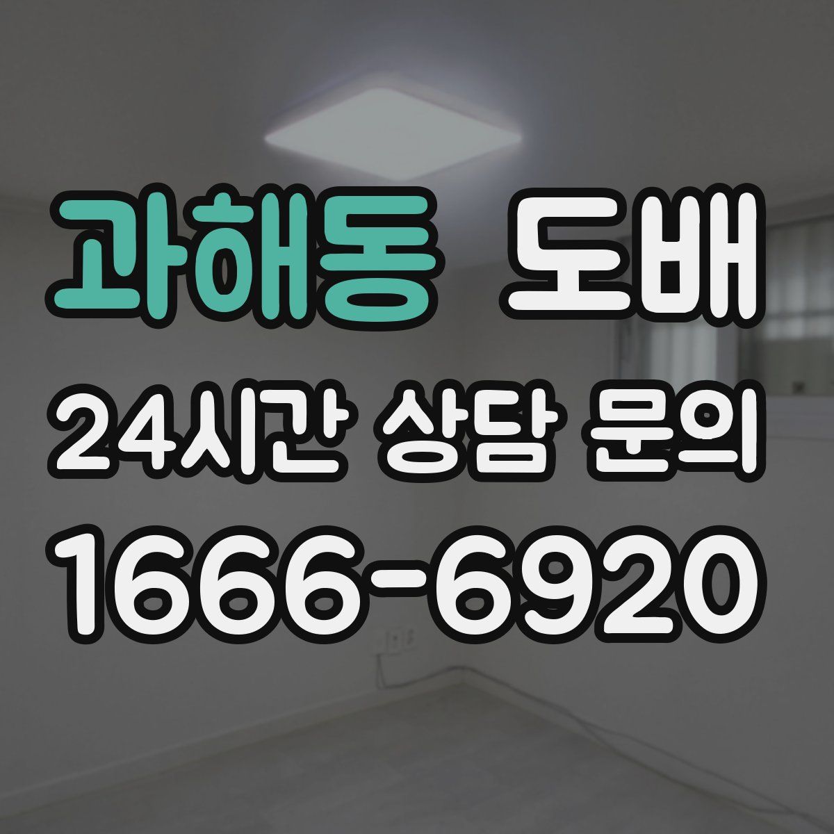 과해동 도배