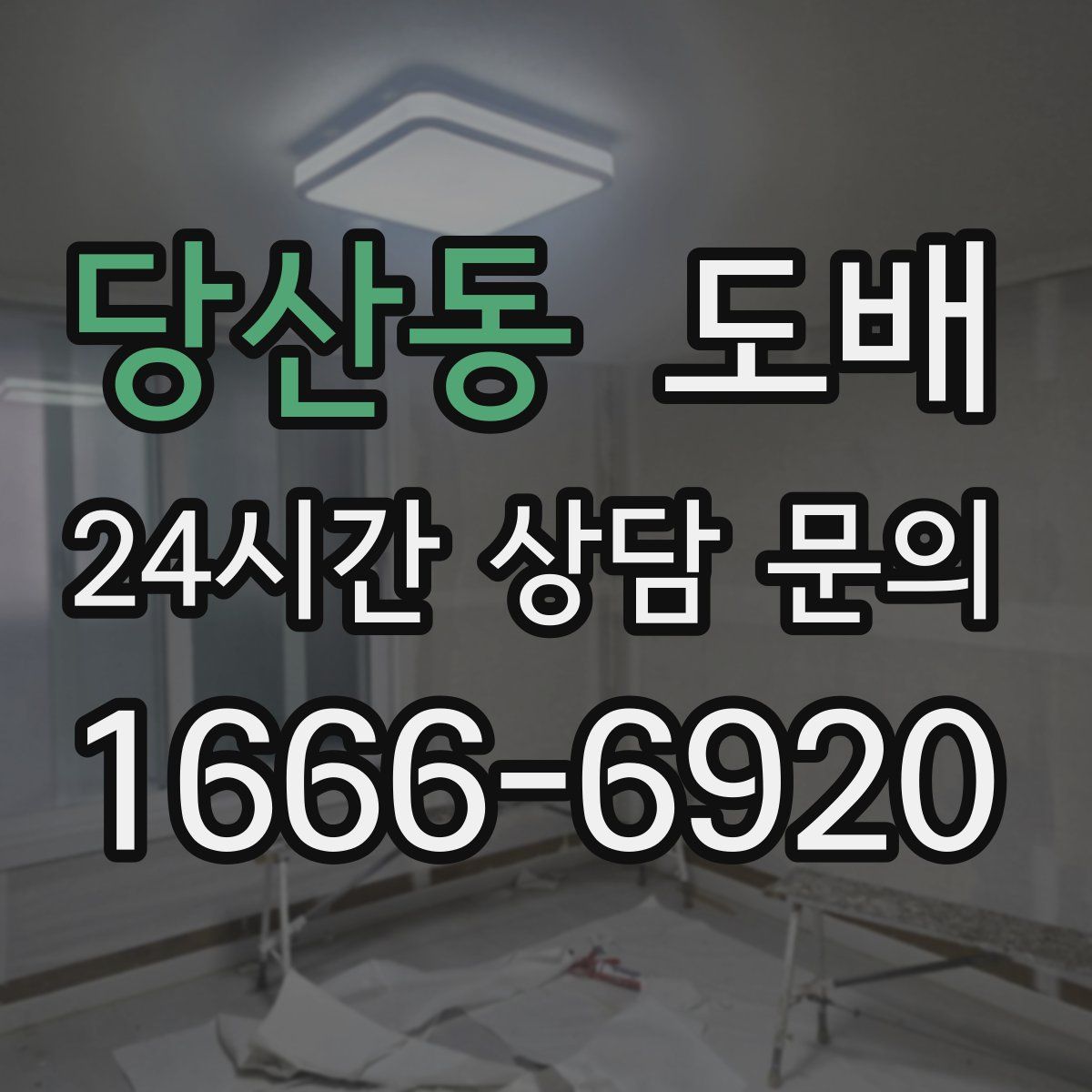 당산동 도배