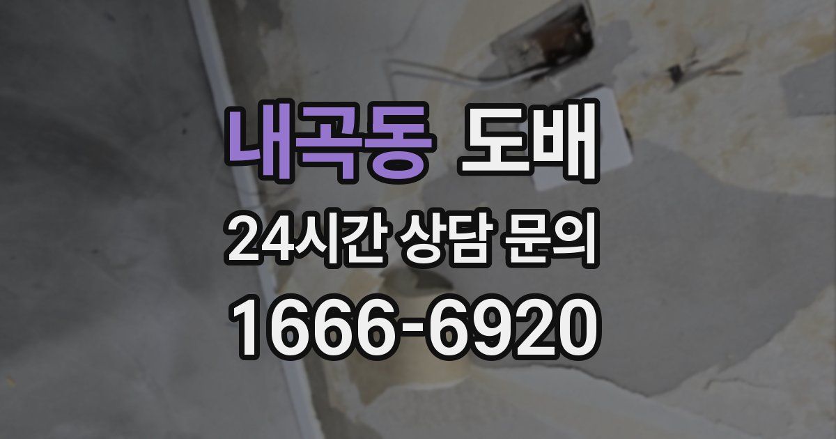 내곡동 도배