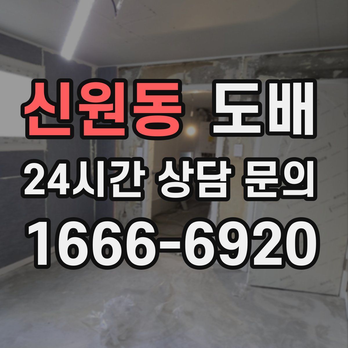 신원동 도배