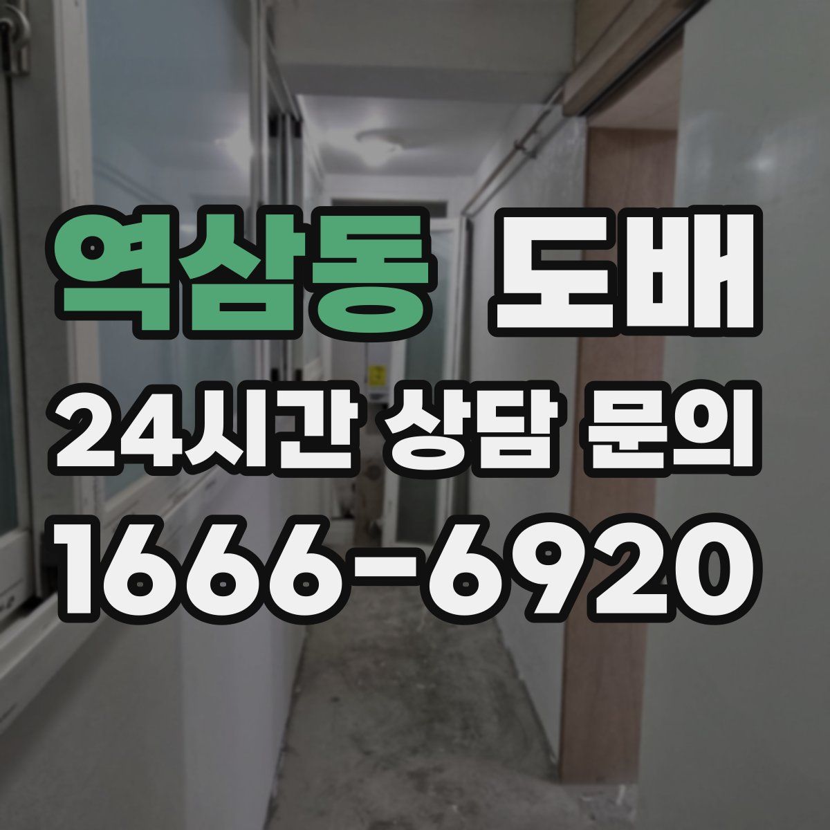 역삼동 도배